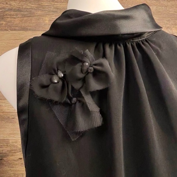 Simply Vera Vera Wang Black Zippered Mini Dress - Picture 10 of 13